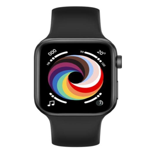 Montre intelligente CT7 avec écran couleur de 1,7 pouce, compatible avec la surveillance de la fréquence cardiaque/la surveillance de la tension artérielle