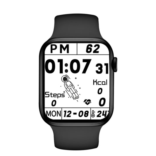 Montre connectée T500 Plus avec écran couleur 1,44 pouces, prise en charge de la surveillance de la fréquence cardiaque et de la tension artérielle
