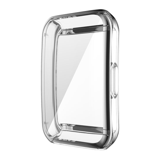 Pour Huawei Band 7/6 / Honor Band 6 ENKAY Hat-Prince Étui en TPU souple transparent à couverture complète avec protection d'écran