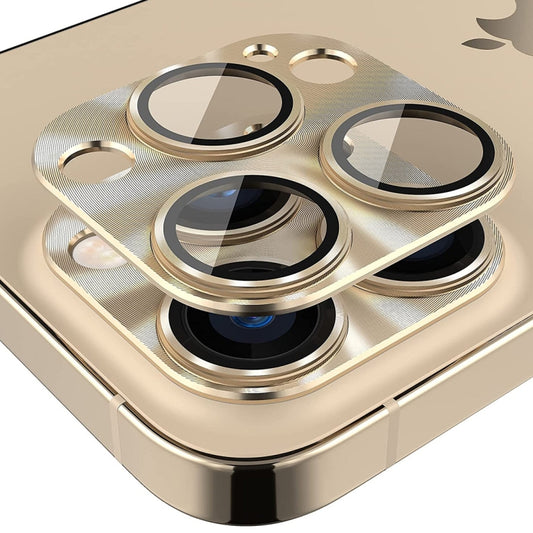Film de protection d'objectif en verre trempé en alliage d'aluminium ENKAY pour iPhone 14 Pro / 14 Pro Max, Pour iPhone 14 Pro / 14 Pro Max