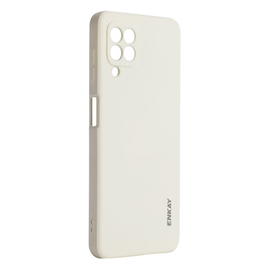 ENKAY Liquid Silicone Shockproof Phone Case, For Samsung Galaxy A22 4G, For Samsung Galaxy M53 5G