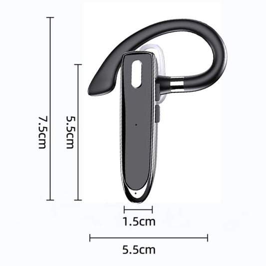 K50 Bluetooth-compatible 5.3 Business Ear-hook Earphone with Mic