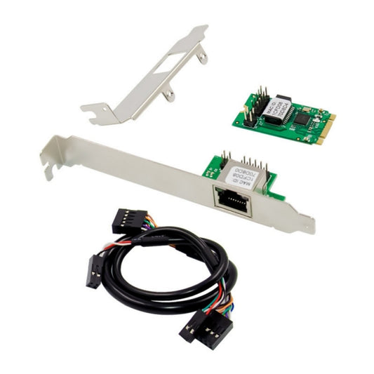 ST7245 M2 to RJ45 Network Card for RTL8111F Chipset, M2 to RJ45