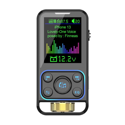 Transmetteur FM de voiture, lecteur MP3 sans fil réglable BC83, BC83