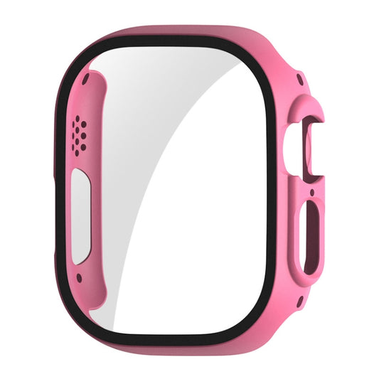 Pour Apple Watch Ultra 3 / 2 / 1 49mm ENKAY Coque en verre trempé 9H avec cadre en PC