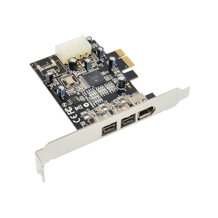 Tarjeta PCI Express ST23 de 3 puertos Firewire 1394B y 1394A PCIe 1.1 x1, ST23