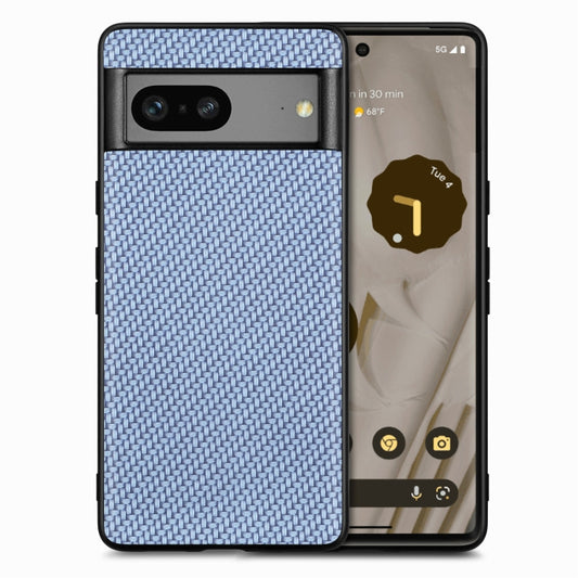 For Google Pixel 7 Carbon Fiber Texture Leather Back Cover Phone Case, For Google Pixel 7