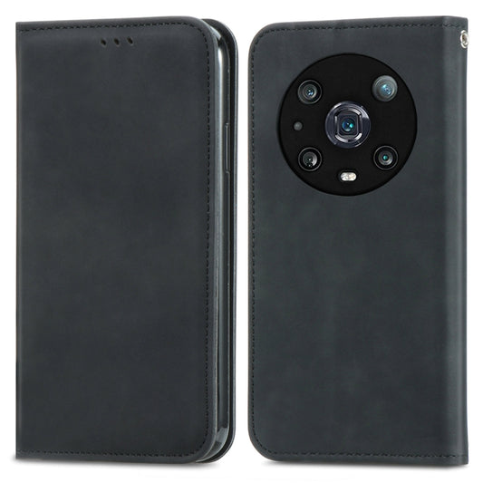 Retro Skin Feel Magnetic Leather Phone Case, For Honor Magic4 Pro, For Honor X8, For Google Pixel 7, For Infinix Note 11, For Tecno Spark 8P, For T-Mobile Revvl 6 5G, For T-Mobile Revvl 6 Pro 5G