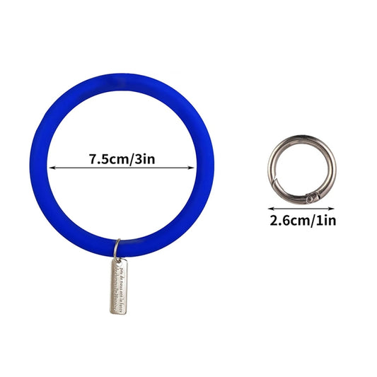 JUNSUNMAY Silicone Bracelet Mobile Phone Lanyard Loop Anti-lost Wrist Rope Universal for Phone Case