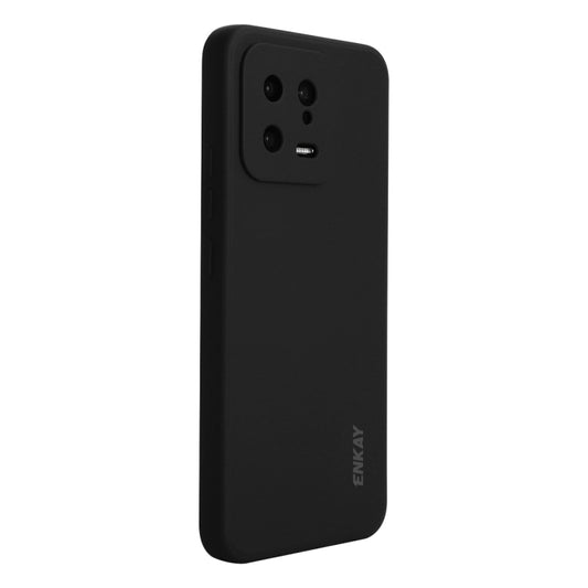 For Xiaomi 13 ENKAY Hat-Prince Liquid Silicone Shockproof Phone Case