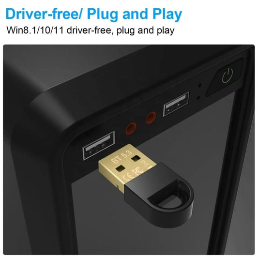 B-001 Mini Bluetooth 5.3 Adapter Transmitter Receiver Wireless USB Dongle Adapter
