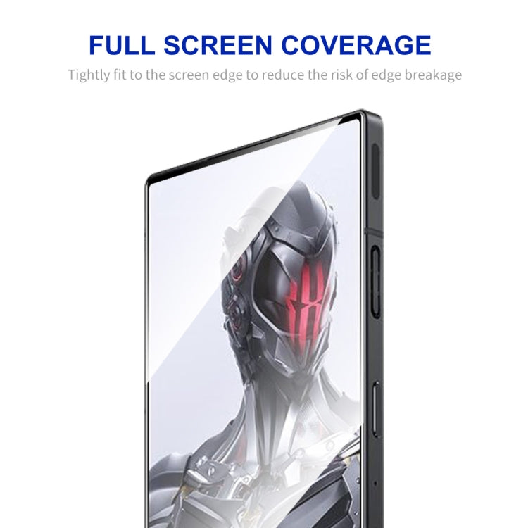 Für ZTE Nubia Red Magic 8 Pro / 8 Pro+ ENKAY Hat-Prince Vollkleber 0,26mm 9H 2.5D Gehärtetes Glas Vollfolie, Für ZTE Nubia Red Magic 8 Pro / 8 Pro+(1 Stk.), Für ZTE Nubia Red Magic 8 Pro / 8 Pro+(2 Stk.), Für ZTE Nubia Red Magic 8 Pro / 8 Pro+(5 Stk.)