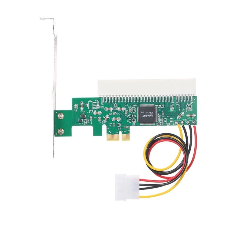 Convertidor de tarjeta adaptadora PCI-E a PCI con fuente de alimentación de 4 pines, PCI-E a PCI