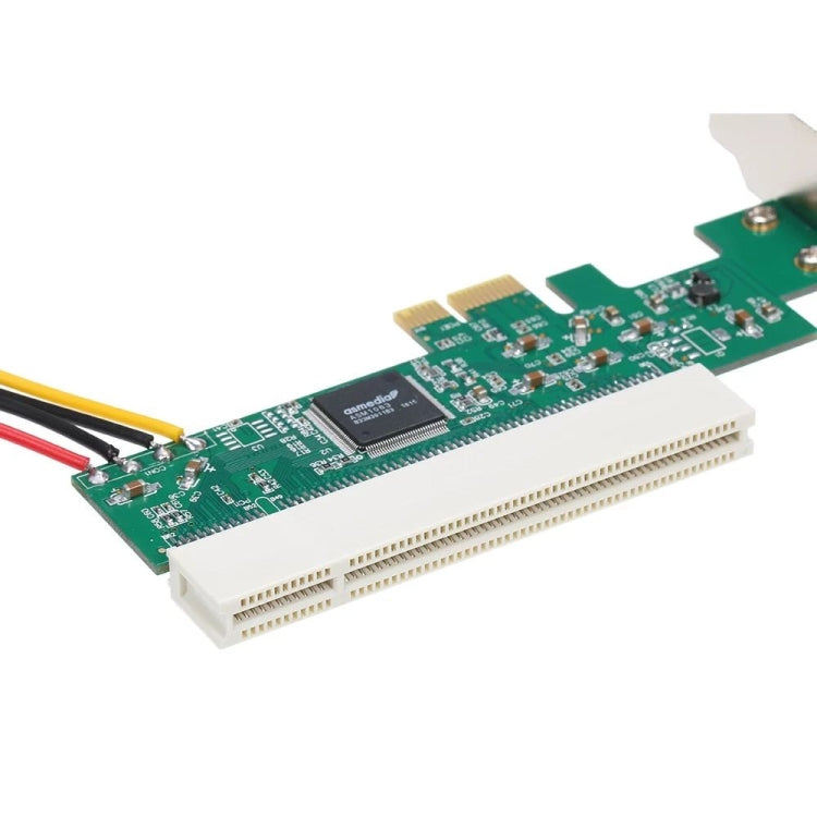 Convertidor de tarjeta adaptadora PCI-E a PCI con fuente de alimentación de 4 pines, PCI-E a PCI
