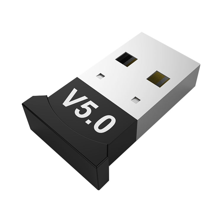 Computer Bluetooth Adapter 5.0 USB Desktop Dongle WiFi Audio Receiver Transmitter, black