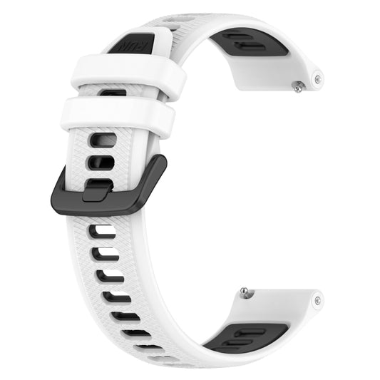 22mm Sports Two-Color Silicone Watch Band, For SUUNTO 9 Peak Pro, For SUUNTO 9 Peak, For SUUNTO 5 Peak
