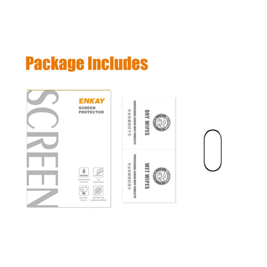 Pour Xiaomi Band 8 Film de protection d'écran ENKAY Hat-Prince 3D Full Coverage Soft PC Edge + PMMA HD, 1 pièce, 2 pièces, 5 pièces, 10 pièces