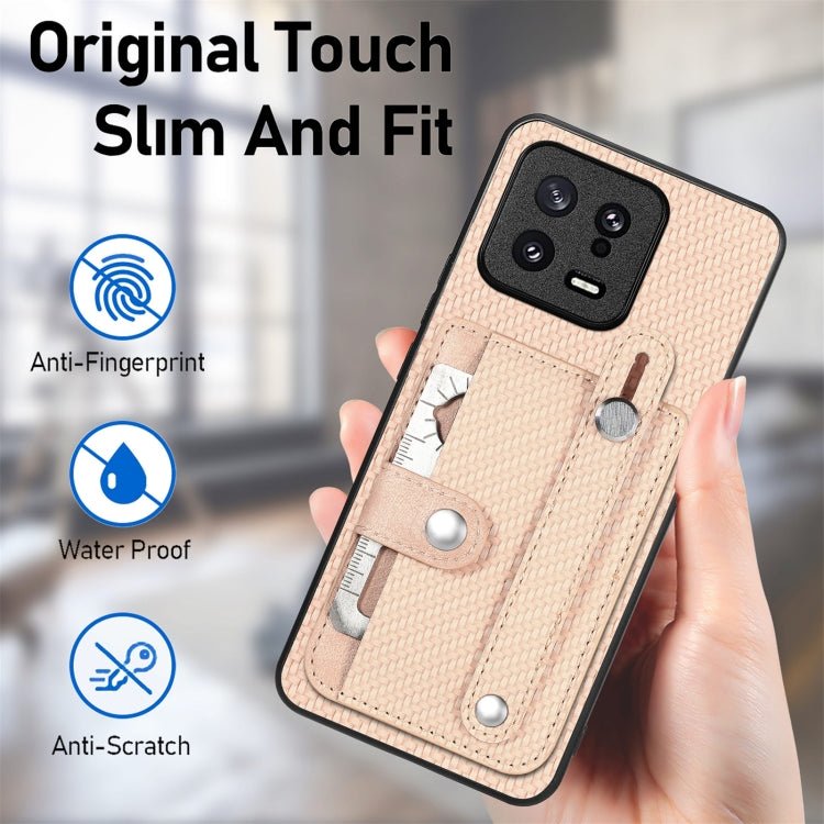 Wristband Kickstand Card Wallet Back Phone Case with Tool Knife, For Redmi Note 9S