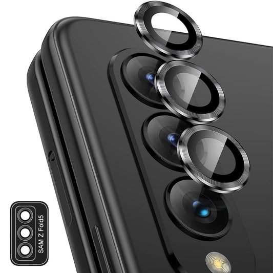 Film en verre trempé en alliage d'aluminium ENKAY Hat-Prince 9H pour objectif arrière, pour Samsung Galaxy Z Fold5 / A25 5G, pour Samsung Galaxy Z Flip5