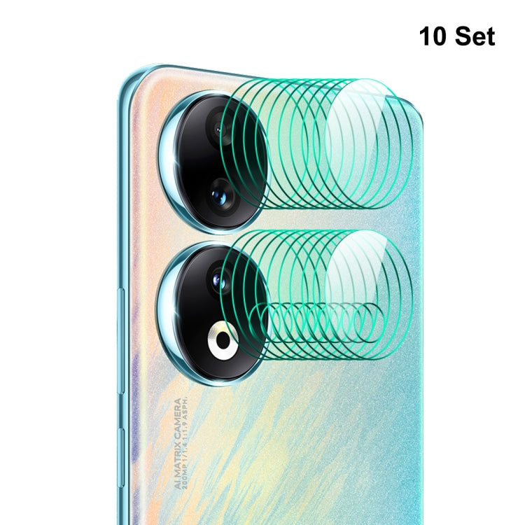 10Sets ENKAY Hat-Prince 9H Rear Camera Lens Tempered Glass Film, For Honor 90 Pro, For Honor 90