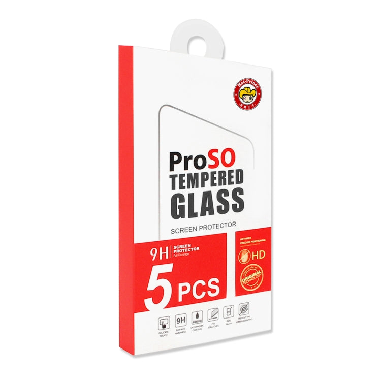5pcs ENKAY 0.26mm 9H 2.5D High Aluminum-silicon Tempered Glass Film, For Samsung Galaxy M04, For Samsung Galaxy A25 5G, For Samsung Galaxy A15 4G / 5G, For Samsung Galaxy A55, For Samsung Galaxy S23 FE, For Samsung Galaxy A35, For Samsung Galaxy M54 /F54