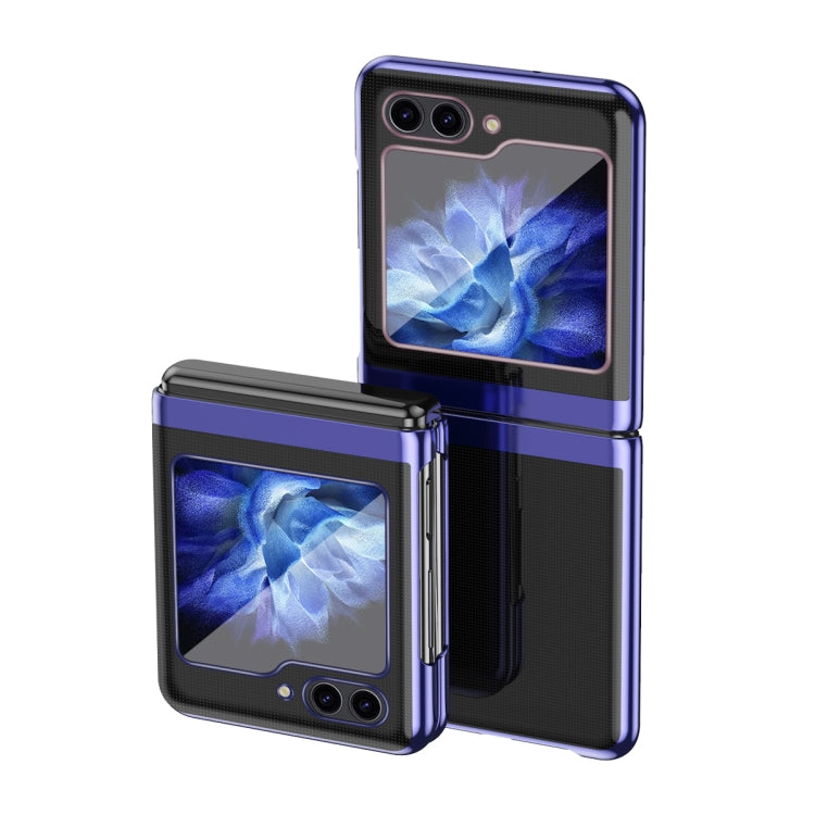 Electroplating Transparent Shockproof Phone Case, For Samsung Galaxy Z Flip7 5G, For Samsung Galaxy Z Fold5 5G, For Samsung Galaxy Z Flip5 5G
