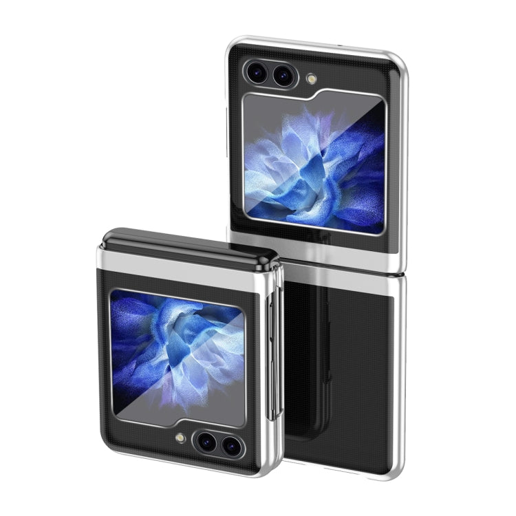 Electroplating Transparent Shockproof Phone Case, For Galaxy Z Fold8 Ultra 5G, For Galaxy Z Flip8 5G, For Galaxy Z Flip7 5G, For Galaxy Z Fold5 5G, For Galaxy Z Flip5 5G