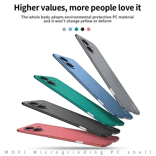 MOFI Fandun Series Frosted PC Ultra-thin All-inclusive Phone Case, For iPhone 18, For iPhone 17 Pro Max, For iPhone 17 Pro, For iPhone 17, For iPhone Air, For iPhone 16 Pro Max, For iPhone 16 Pro, For iPhone 16 Plus, For iPhone 16, For iPhone 15 Pro Ma...