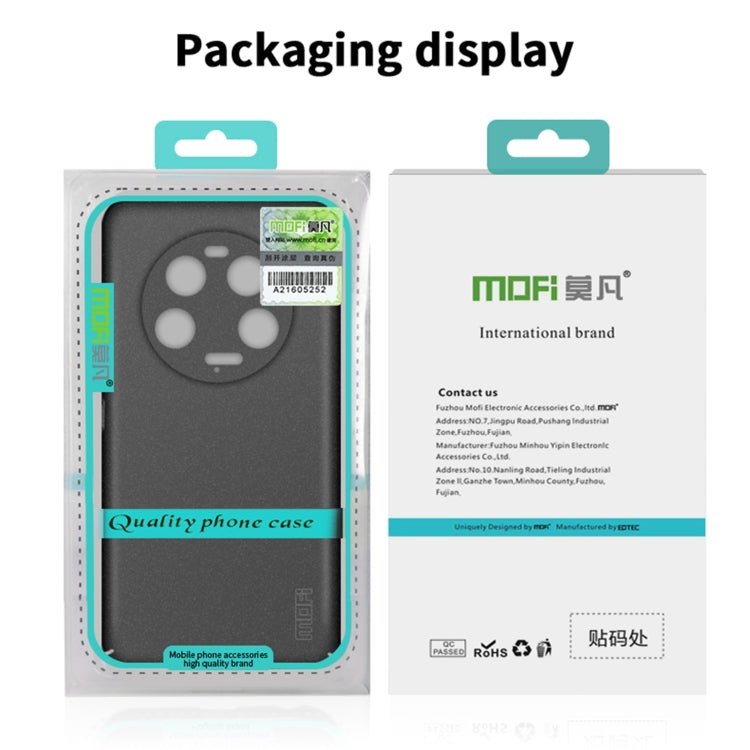 Coque de téléphone ultra-fine tout compris MOFI Fandun Series en PC dépoli, Pour Xiaomi Redmi K70 Ultra, Pour Xiaomi Redmi Turbo 3, Pour Xiaomi Civi 4 Pro, Pour Xiaomi Redmi Note 13 Pro 4G, Pour Xiaomi 14 Ultra, Pour Xiaomi Redmi Note 13 5G