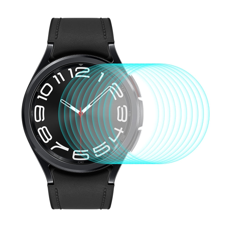 10 Stk. ENKAY 0,2 mm 9H Displayschutzfolie aus gehärtetem Glas, für Samsung Galaxy Watch Ultra 47mm / Ultra 2025, für Samsung Galaxy Watch8 44mm, für Samsung Galaxy Watch8 40mm, für Samsung Galaxy Watch6 Classic / Ultra 47mm