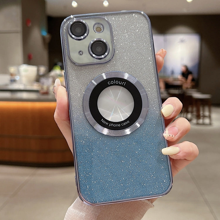Gradient Glitter Electroplating MagSafe TPU Phone Case