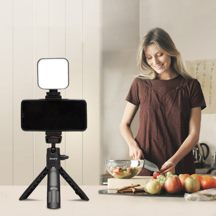 JMARY FM-48R Lumière d'appoint LED dimmable pour photographie, Mini lumière d'appoint portable pour caméra et téléphone, FM-48R