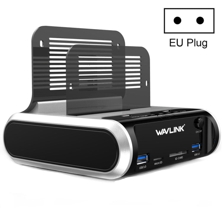 Wavlink ST336A SSD HDD Fast Offline Clone SATA USB 3.0 External Hard Drive Case, ST336A