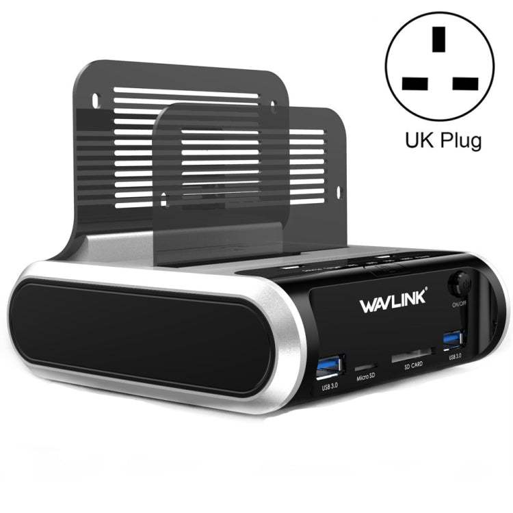 Wavlink ST336A SSD HDD Fast Offline Clone SATA USB 3.0 External Hard Drive Case, ST336A
