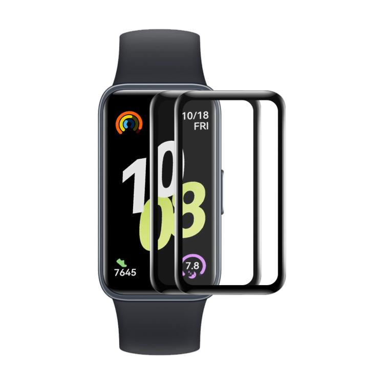 2 Stück ENKAY 3D Full Coverage Soft PC Edge PMMA HD Displayschutzfolie, für Huawei Band 11 Pro, für Huawei Band 11, für Huawei Watch GT 6 46mm, für Huawei Watch GT 6 41mm, für Huawei Watch 5 42mm, für Huawei Watch 5 46mm, für Huawei Watch Fit 4 Pro...