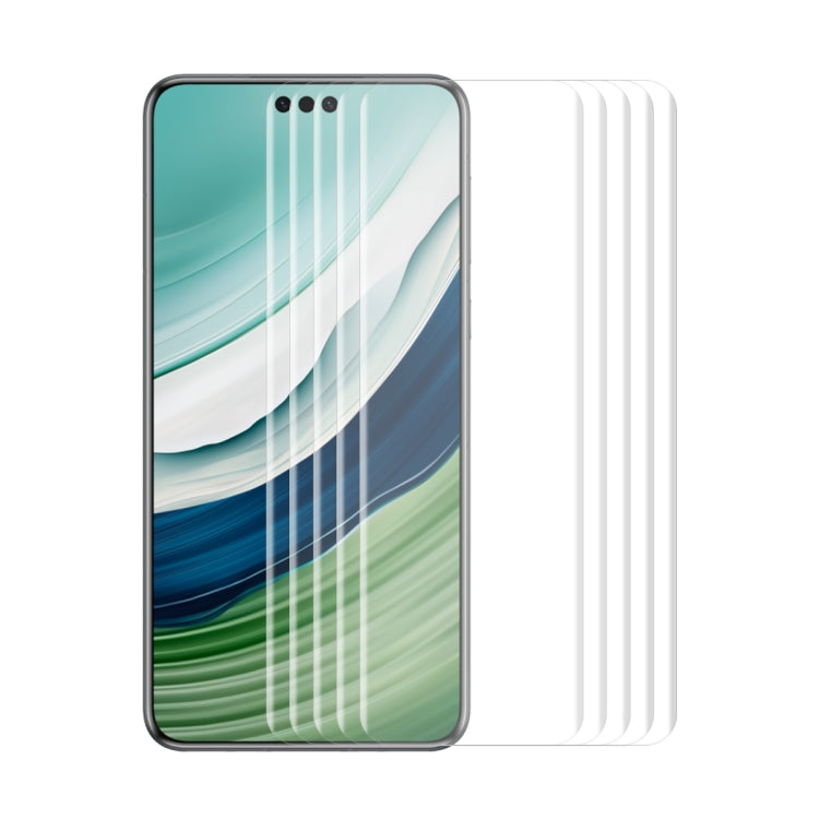 5pcs ENKAY Hat-Prince Heat Bending Full Side Glue Tempered Glass Film, For Huawei Mate 60 Pro