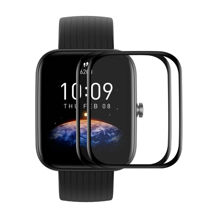2pcs ENKAY 3D Full Coverage Soft PC Edge PMMA HD Screen Film, For Amazfit Cheetah / Cheetah Pro, For Amazfit Bip 5 / Bip 5 Pro