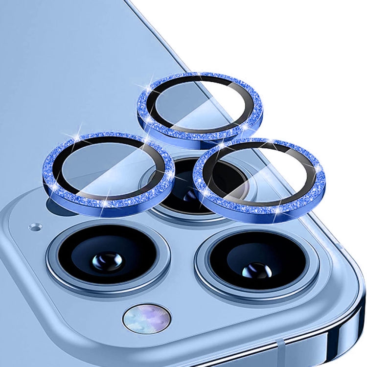 ENKAY Hat-Prince Glitter Rear Lens Aluminium Alloy Tempered Glass Film, For iPhone 17 Pro / 17 Pro Max, For iPhone 17, For iPhone 17 Air, For iPhone 15 Pro / 15 Pro Max, For iPhone 15 / 15 Plus