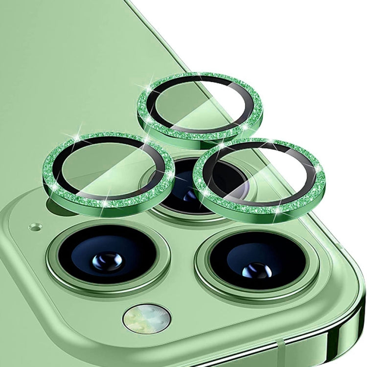ENKAY Hat-Prince Glitter Rear Lens Aluminium Alloy Tempered Glass Film, For iPhone 17 Pro / 17 Pro Max, For iPhone 17, For iPhone 17 Air, For iPhone 15 Pro / 15 Pro Max, For iPhone 15 / 15 Plus