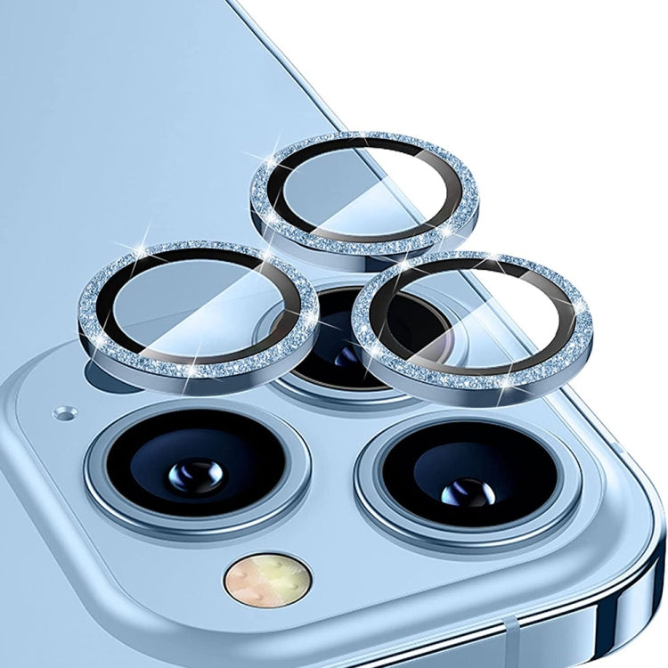 ENKAY Hat-Prince Glitter Rear Lens Aluminium Alloy Tempered Glass Film, For iPhone 17 Pro / 17 Pro Max, For iPhone 17, For iPhone 17 Air, For iPhone 15 Pro / 15 Pro Max, For iPhone 15 / 15 Plus