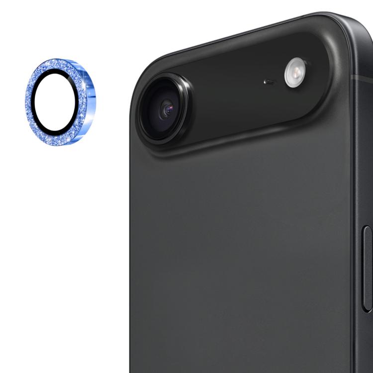 ENKAY Hat-Prince Glitter Rear Lens Aluminium Alloy Tempered Glass Film, For iPhone 17 Pro / 17 Pro Max, For iPhone 17, For iPhone 17 Air, For iPhone 15 Pro / 15 Pro Max, For iPhone 15 / 15 Plus