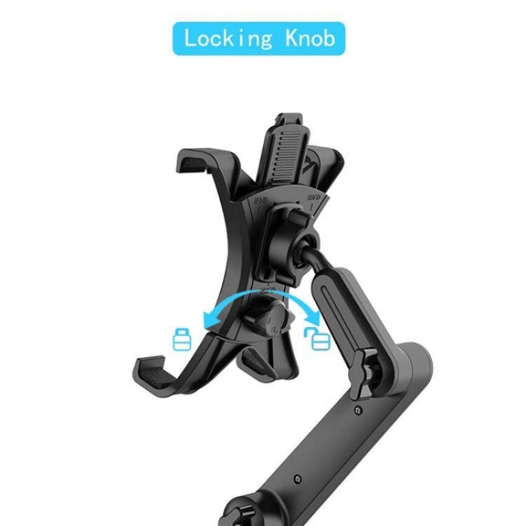 CUP-B17 Mini 2 Shaft Rotating Car Cup Holder Tablet Mount Universal Long Neck Car Cup, CUP-B17