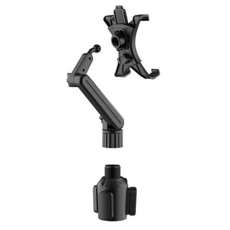 CUP-B17 Mini 2 Shaft Rotating Car Cup Holder Tablet Mount Universal Long Neck Car Cup, CUP-B17