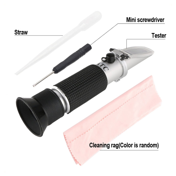 Refractometer Optical Salinity Concentration Handheld High Precision Measuring Tool RZ112 0~28%
