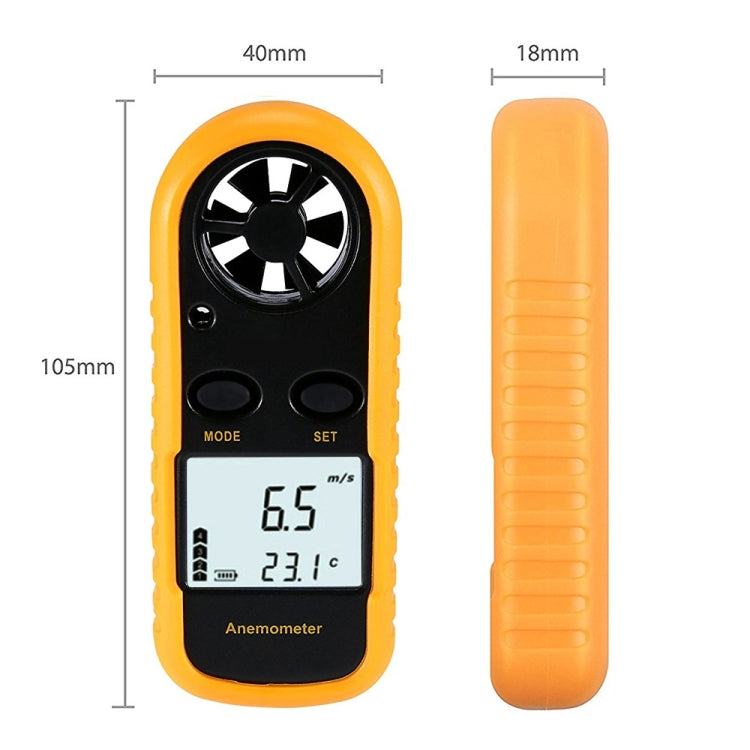 GM816 Anemometer, GM816 (Yellow)