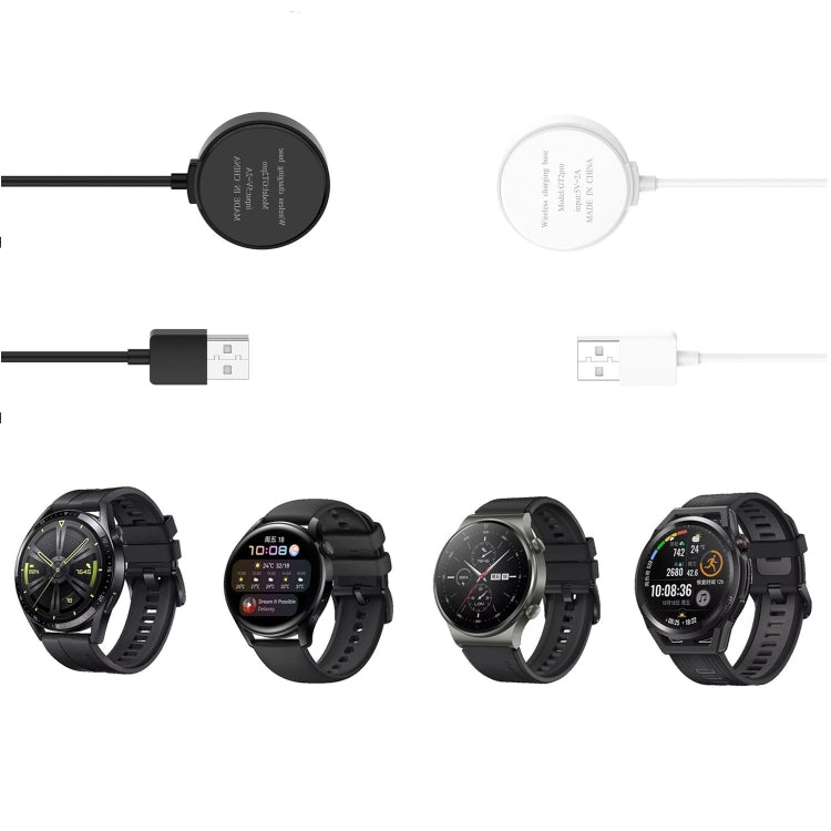 Smart Watch Magnetic Suction Integrated Charging Cable, Length: 1m, For Huawei Watch GT 4 46mm, For Huawei Watch GT 4 41mm, For Honor Watch 4 Pro