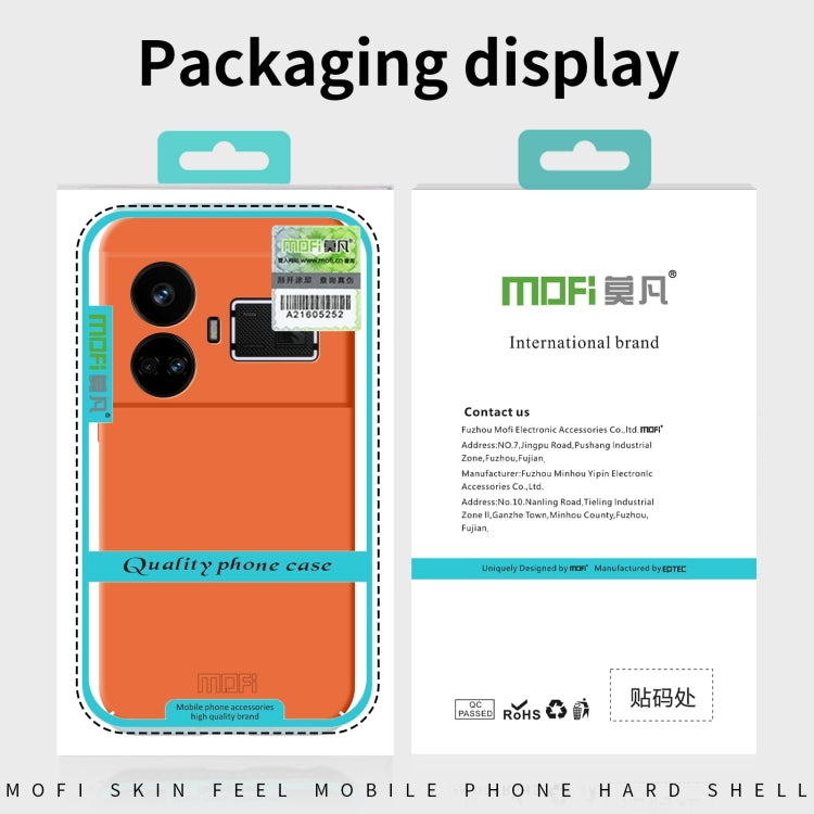 MOFI Qin Series Skin Feel All-inclusive PC Phone Case, For Realme GT 7 Global, For Realme GT Neo6 SE, For Realme GT5, For Realme 12 Pro / 12 Pro+