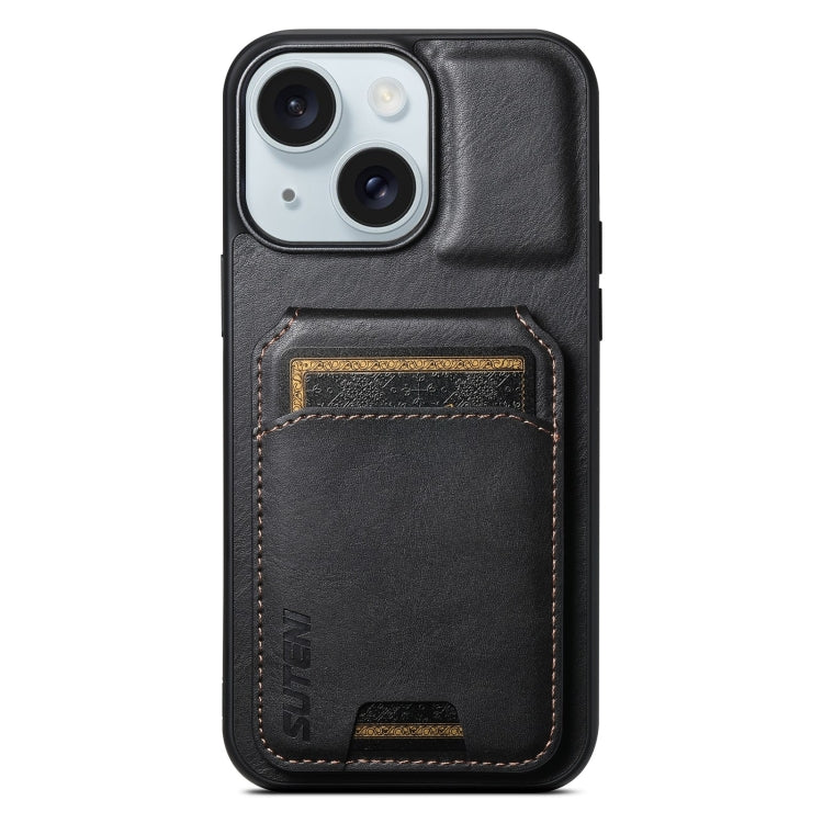Suteni H02 Leather Wallet Stand Back Phone Case