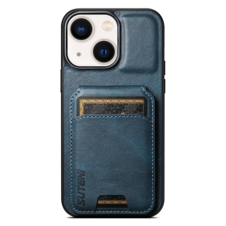 Suteni H02 Leather Wallet Stand Back Phone Case