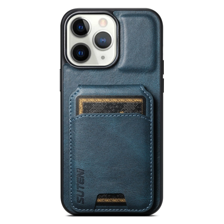 Suteni H02 Leather Wallet Stand Back Phone Case